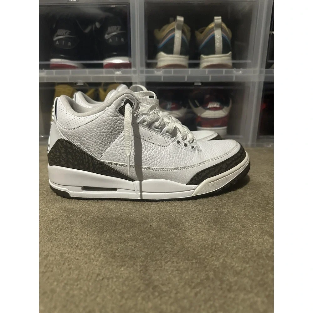 Nike Air Jordan Retro 3 Mocha 2018 136064122 Size 10.5 Men